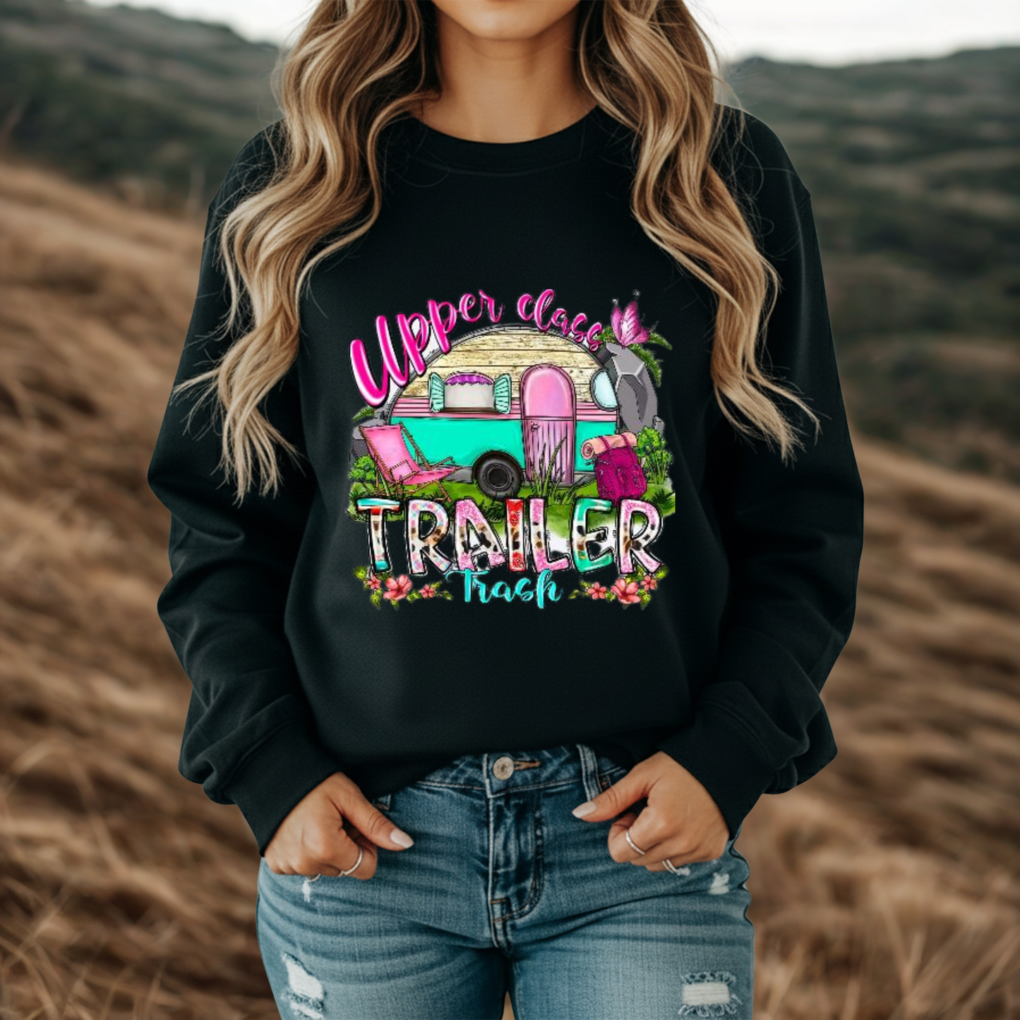 Upper class trailer trash