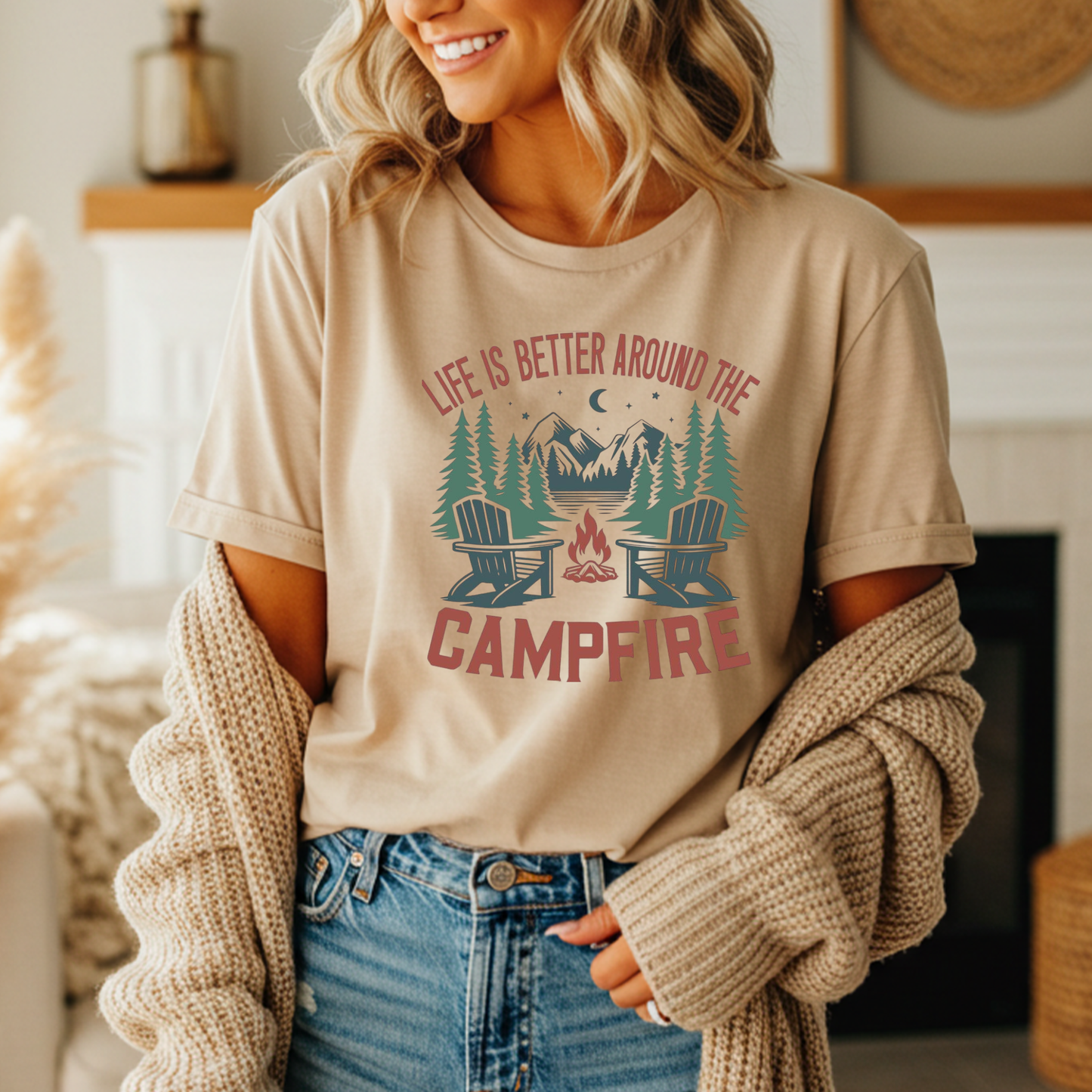 Life is better around the campfire