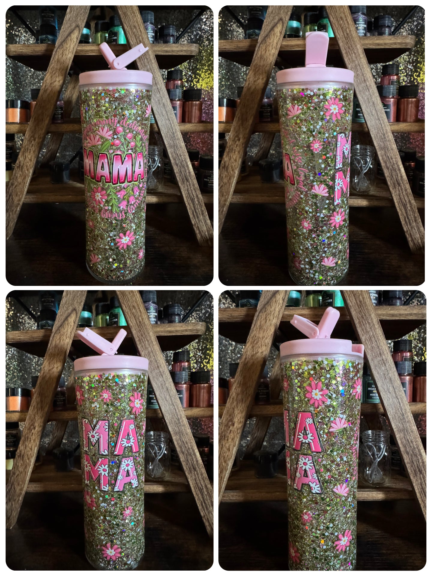 20oz Mama Flip Top Tumbler