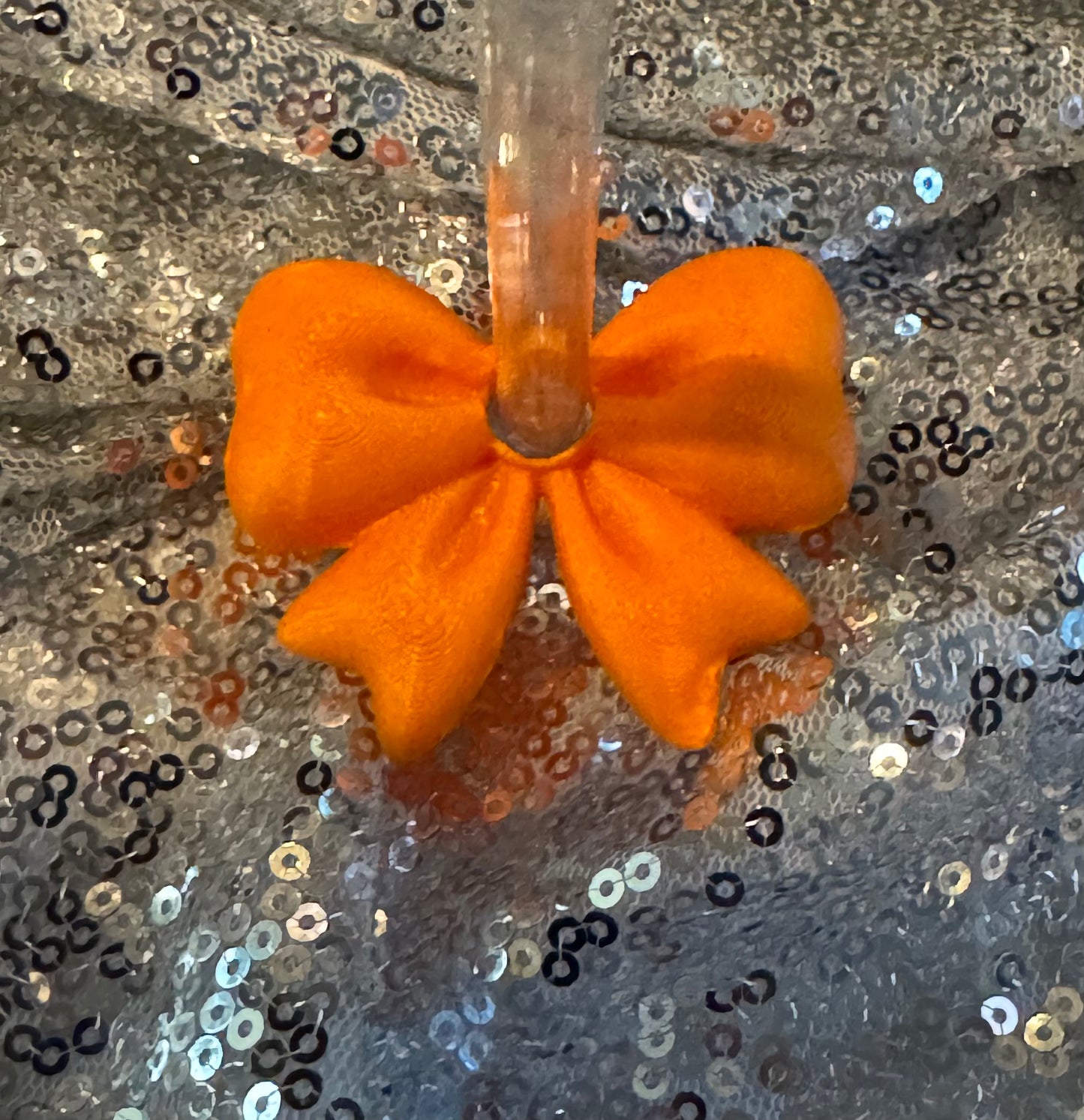 Orange Bow