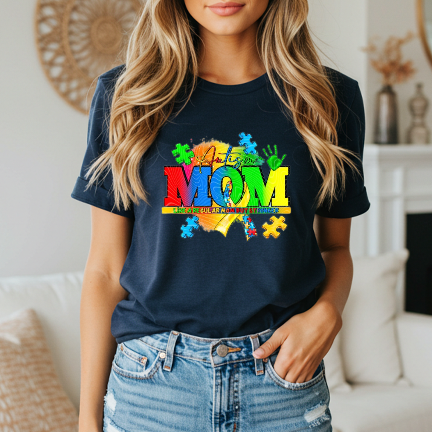 Autism Mom Short Sleeve T-Shirt