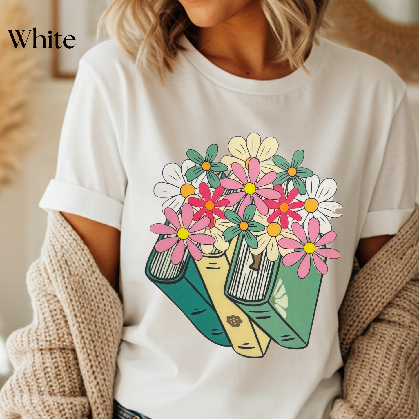 Kids Daisy Book Stack