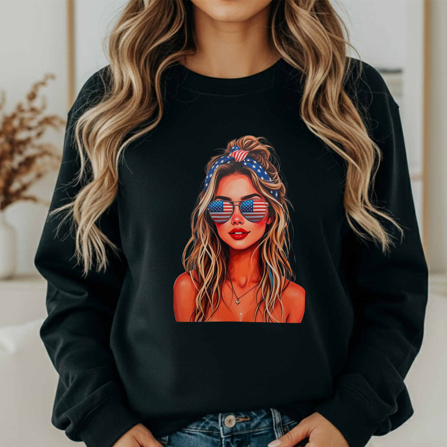 American Girl w/ Glasses