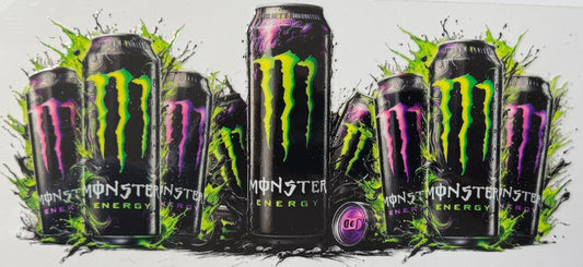 Monster Energy cans