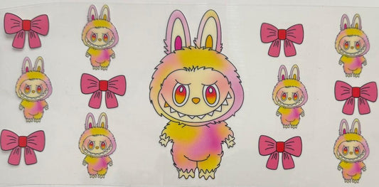 Labubu Pink and Yellow