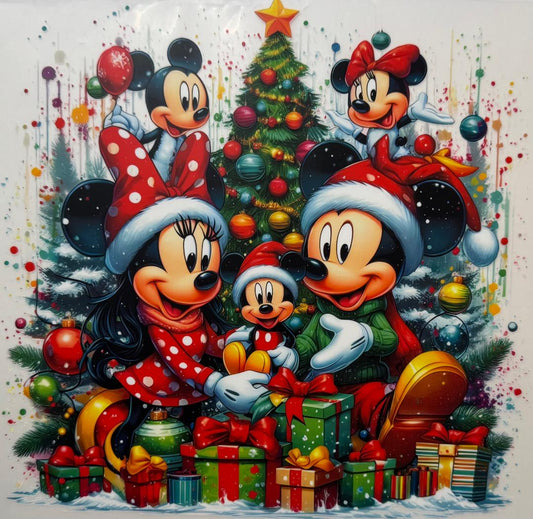 The mouse family Christmas