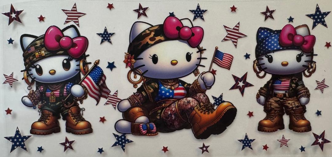 Hello Kitty American Soldier