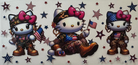 Hello Kitty American Soldier