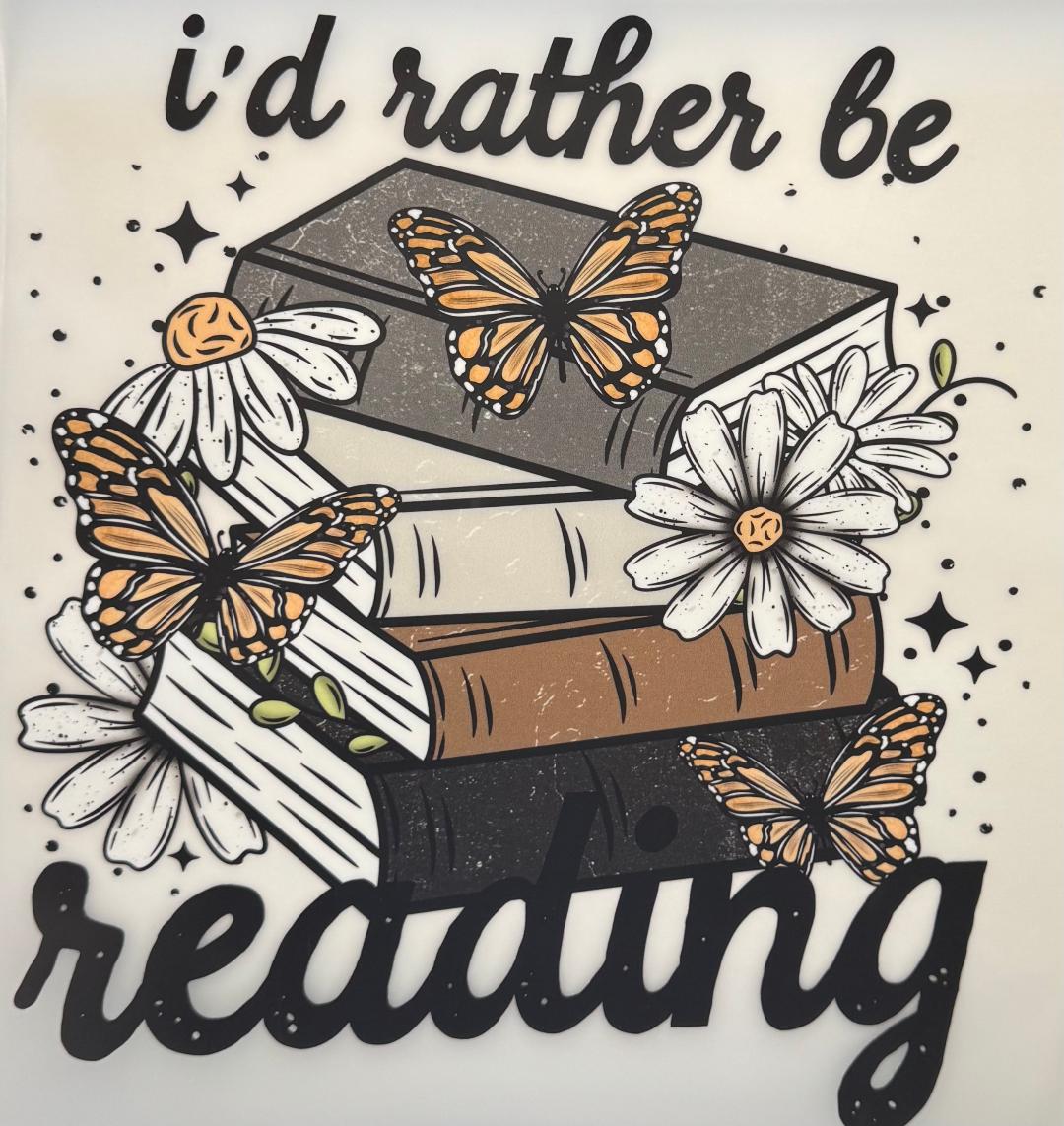 I'd rather be reading
