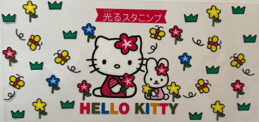 Hello Kitty flowers and butterflies