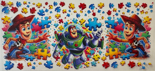 Toy Story puzzle pieces