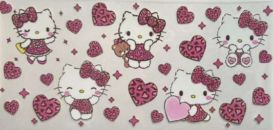 Hello Kitty teddy bear hearts