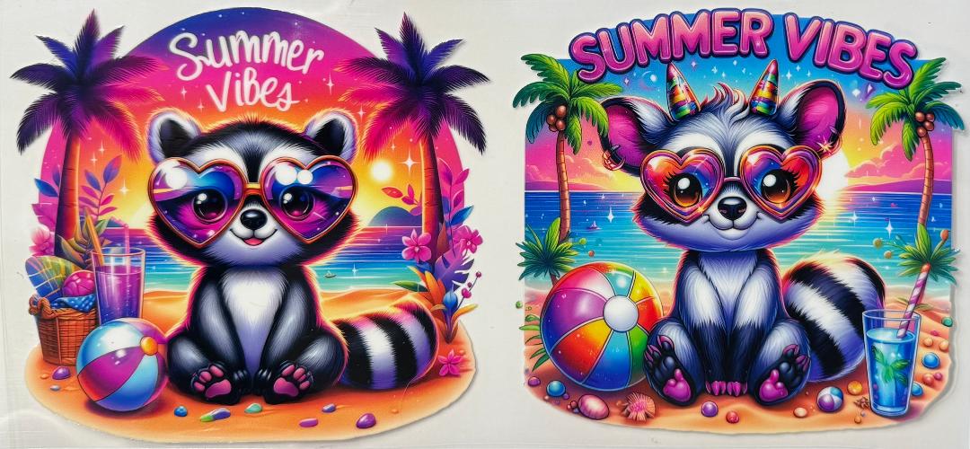 Racoon Summer Vibes