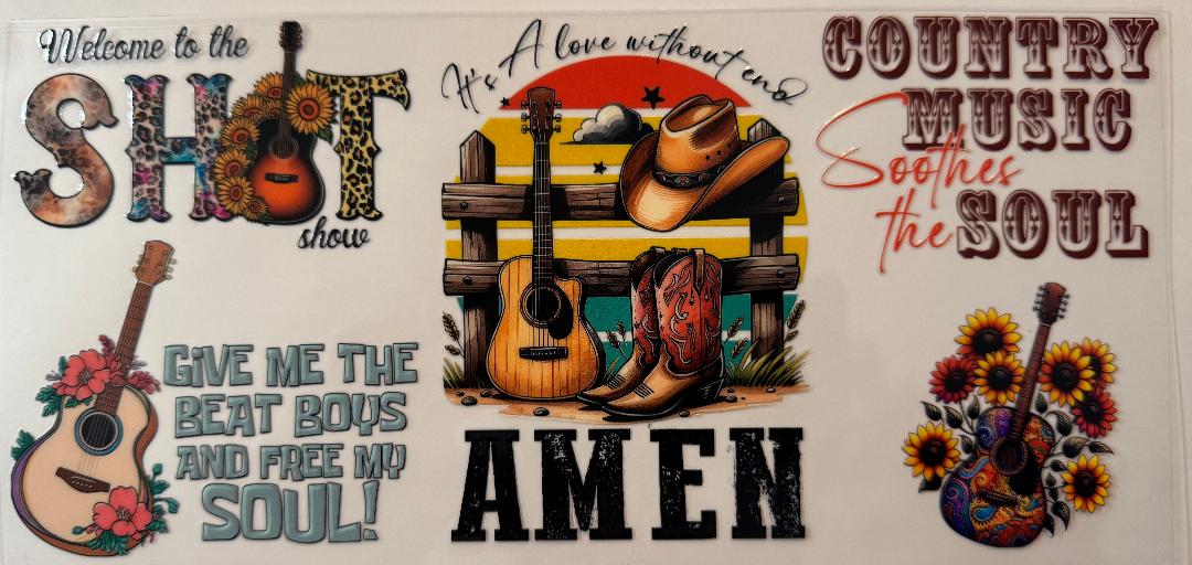 Country music soothes the soul