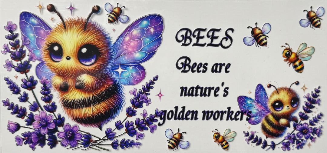 Bees are nature's golden workers