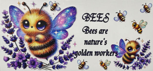 Bees are nature's golden workers