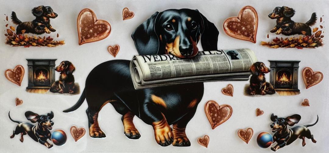 Dachshund newspaper