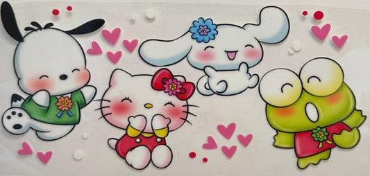 Hello Kitty and friends
