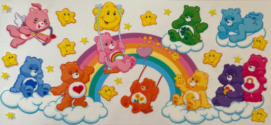 Care Bears rainbow swing