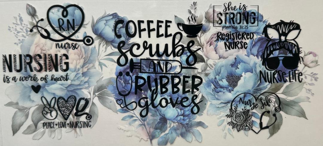 Coffee Scrubs and Rubber Gloves