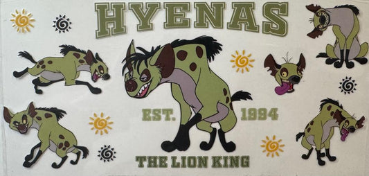 Hyenas from Lion King