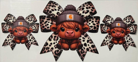 Highland Cow brown carhartt
