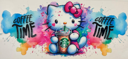 Hello Kitty coffee time