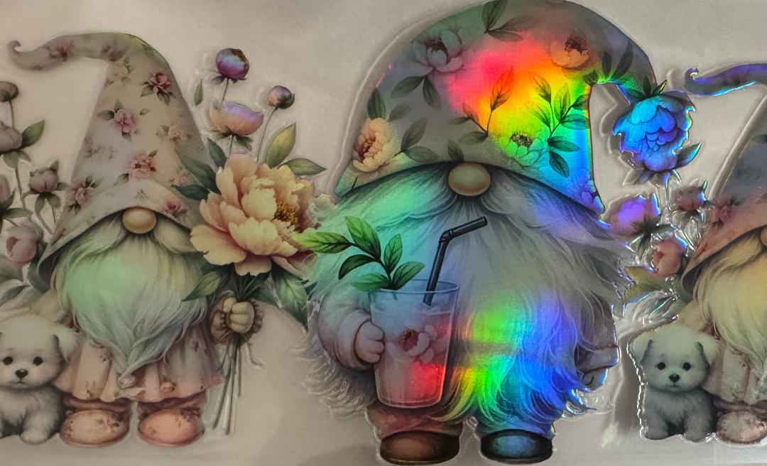 Holographic Pastel Gnomes