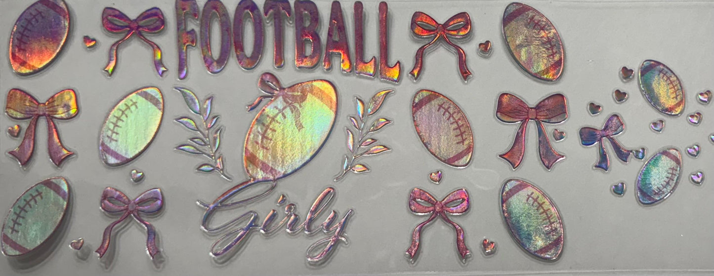 Holographic Football Girly