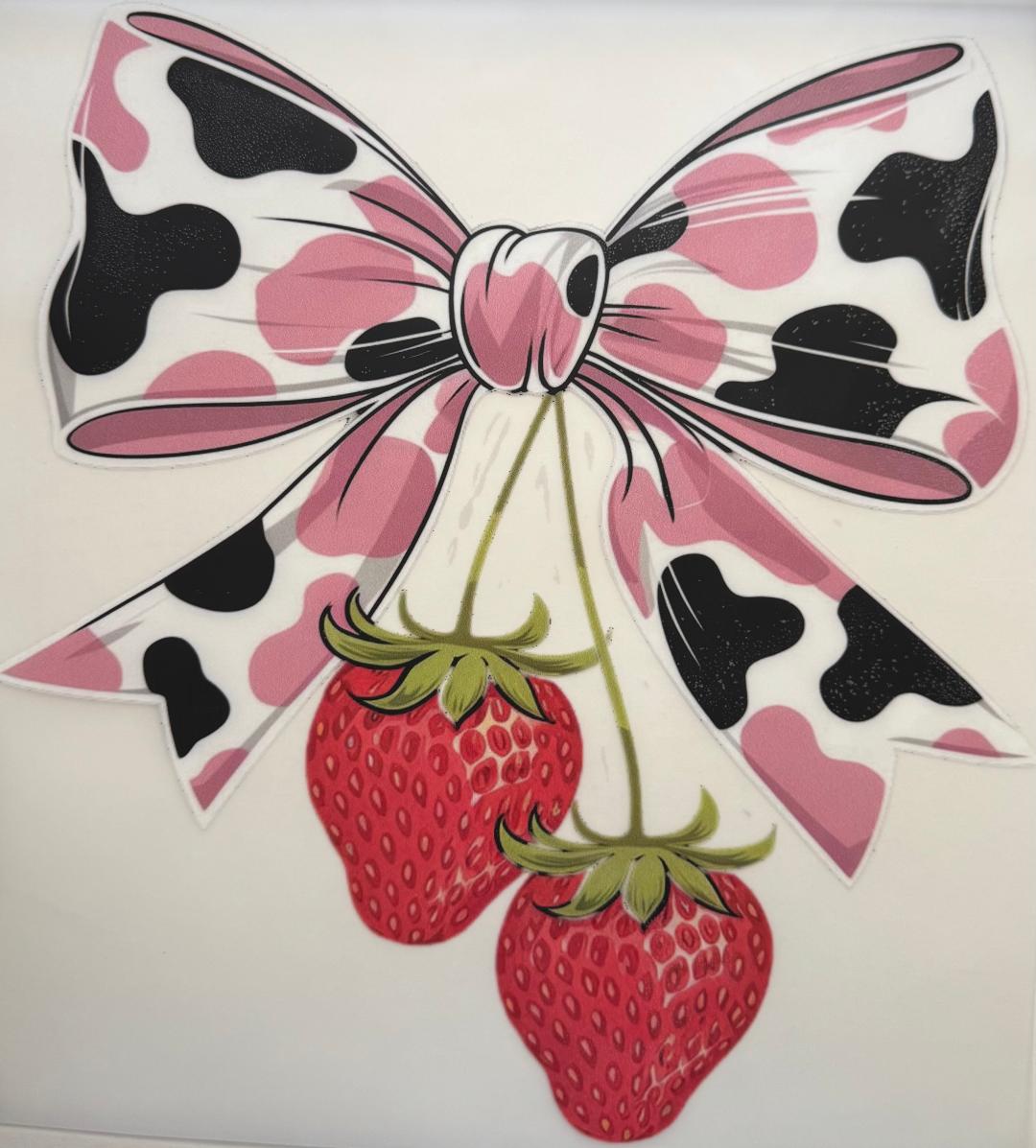 Cow Bow w/ Cherries