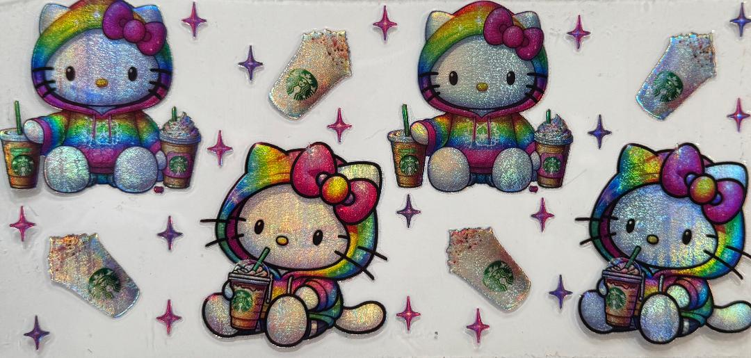 Hello Kitty Holographic coffee