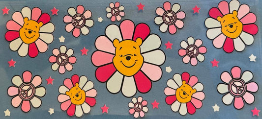Winnie the Pooh peace flower