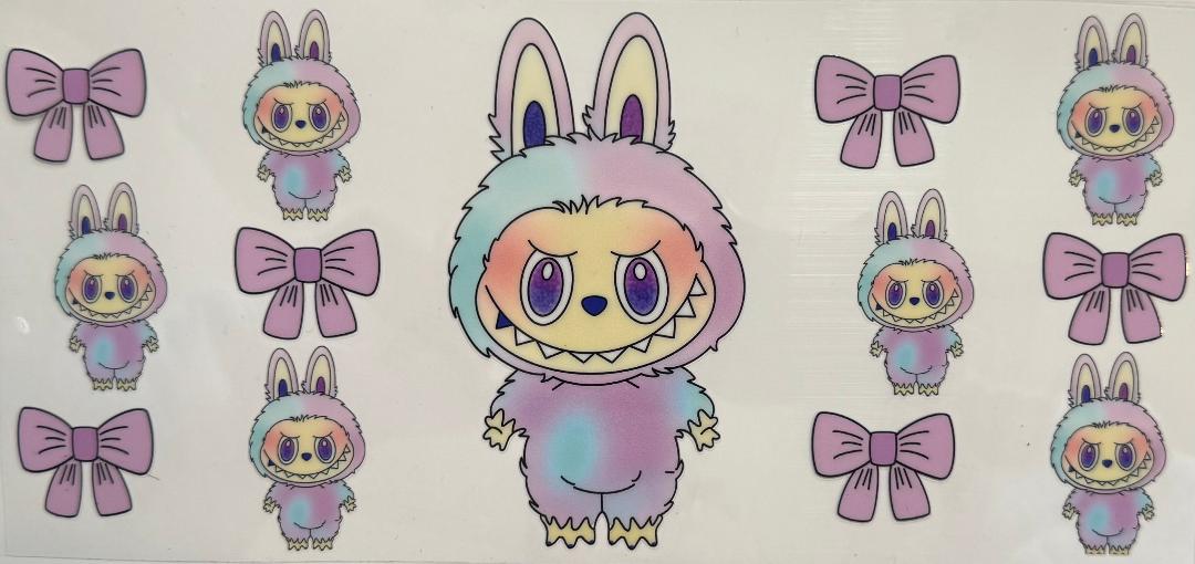 Labubu Purple and Blue