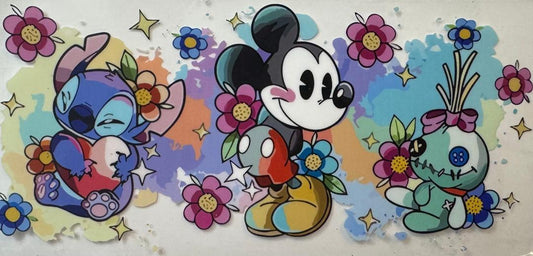 Mickey and Stitch