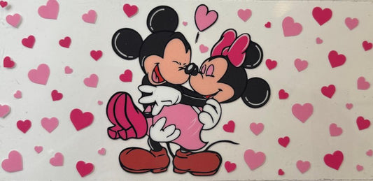 Mickey and Minnie hearts