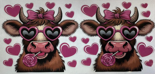 Highland Cow hearts