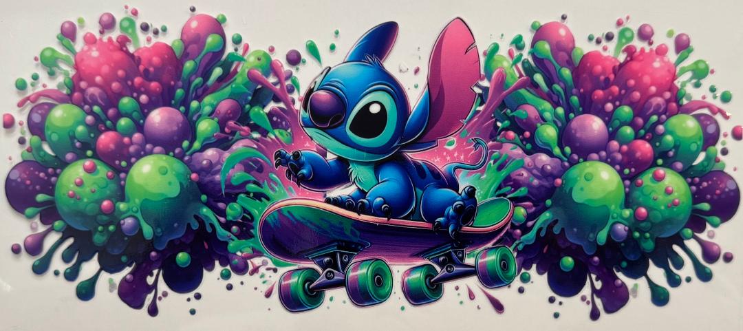 Stitch Skateboard