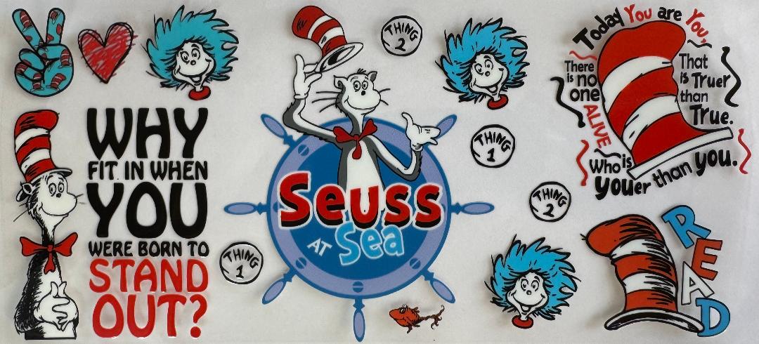 Dr Seuss Born to stand out