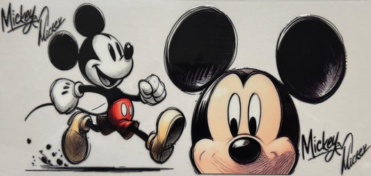 Mickey Head and signature