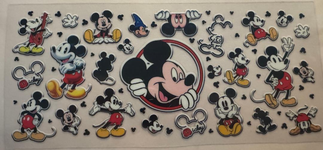 Mickey Mouse center circle