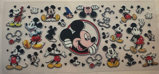 Mickey Mouse center circle