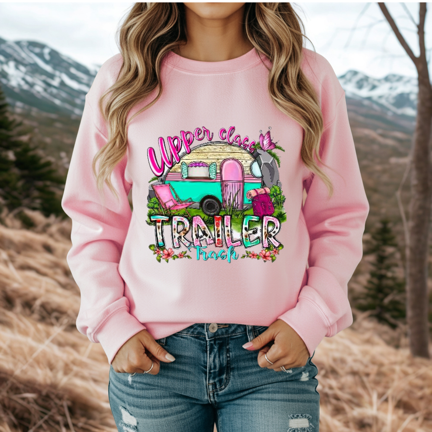 Upper class trailer trash