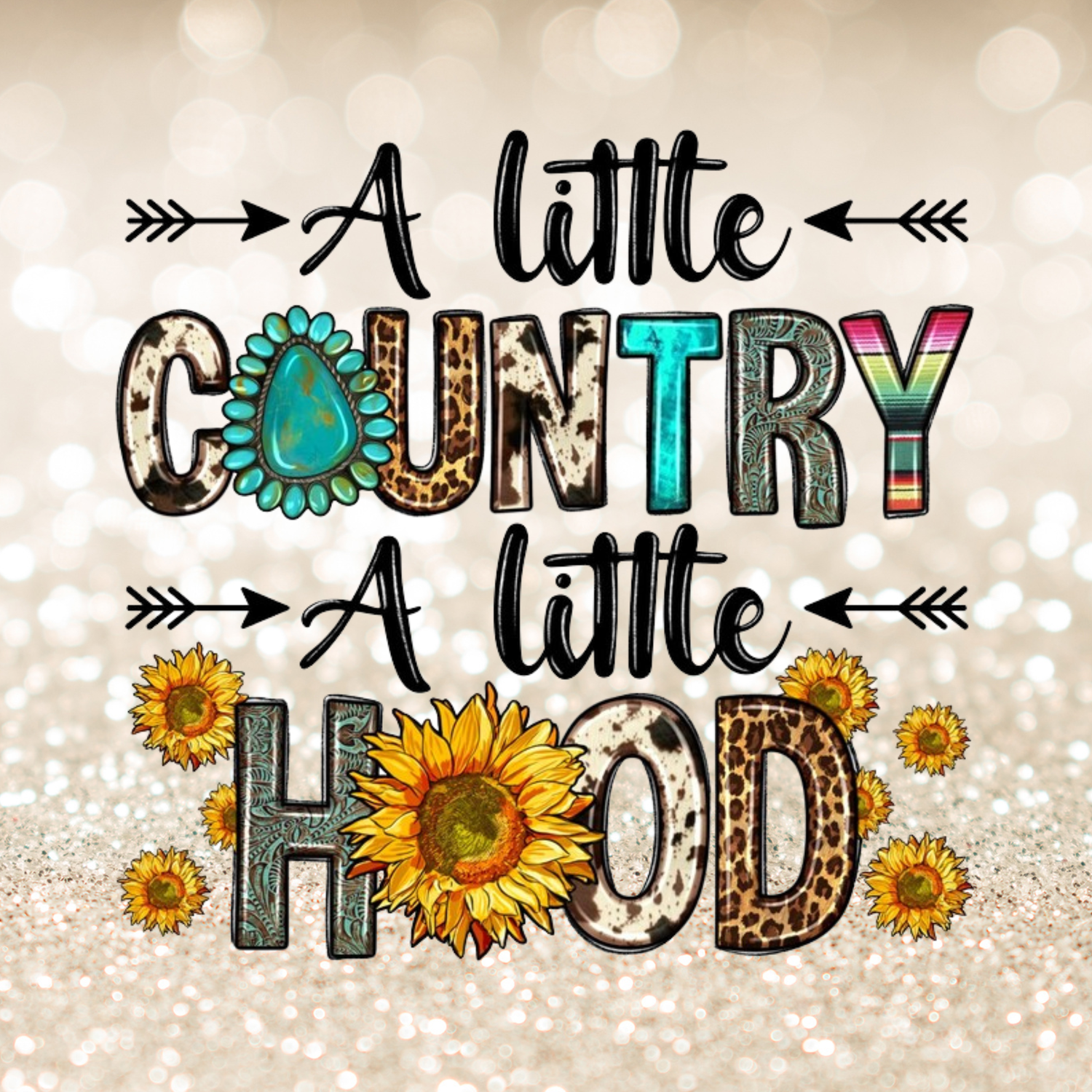 Country/Western Cup Wraps