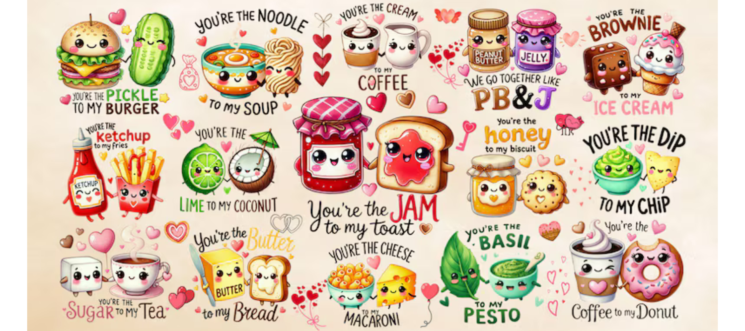 Valentines Cup Wraps