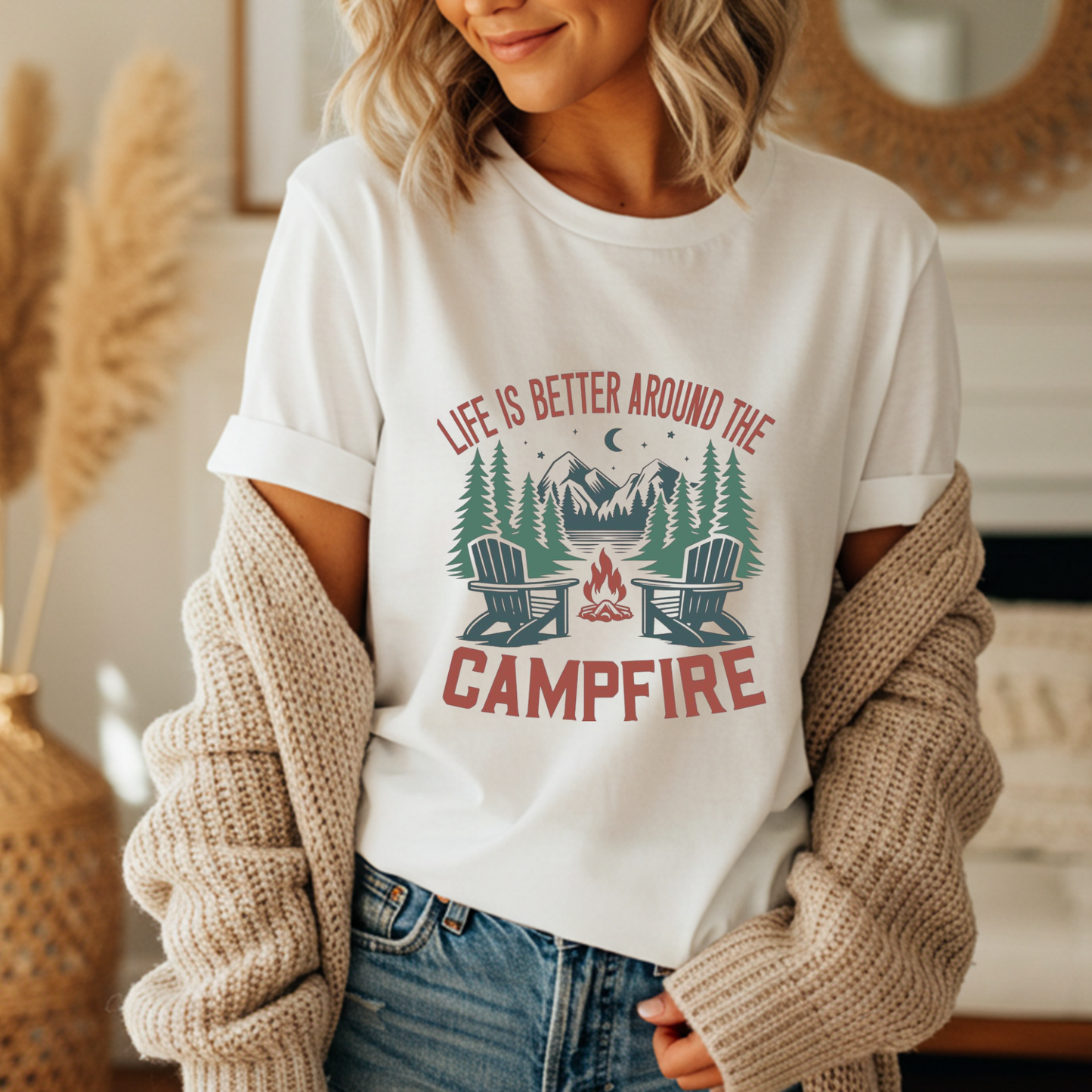 Life is better around the campfire