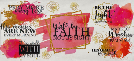 Walk by faith