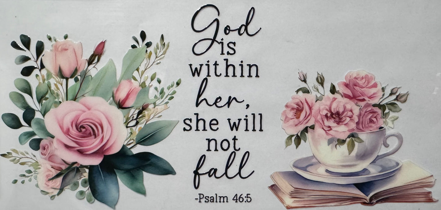 God is within her