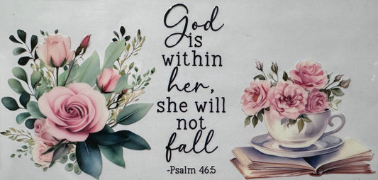God is within her