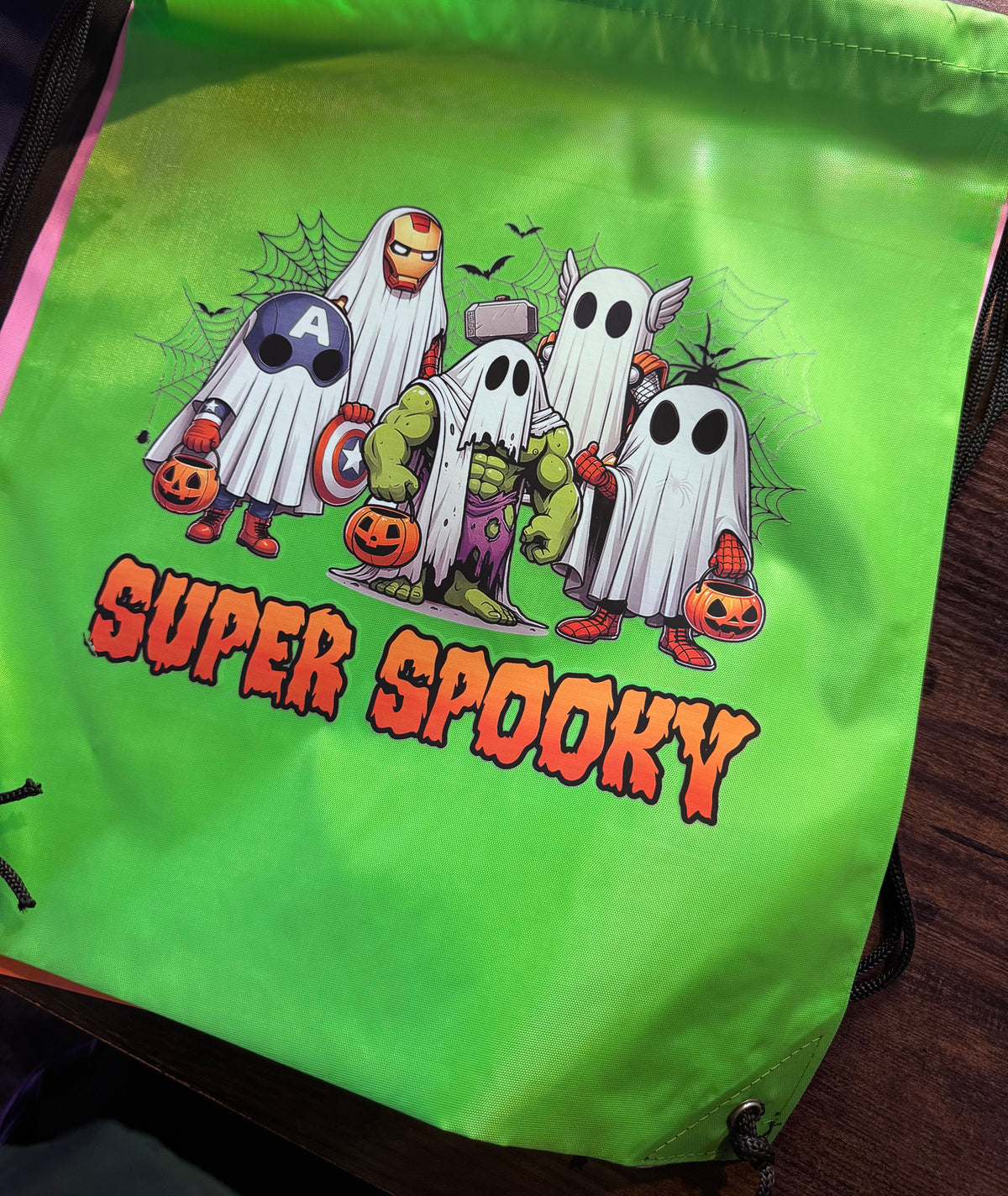 Drawstring Bag w/ Design