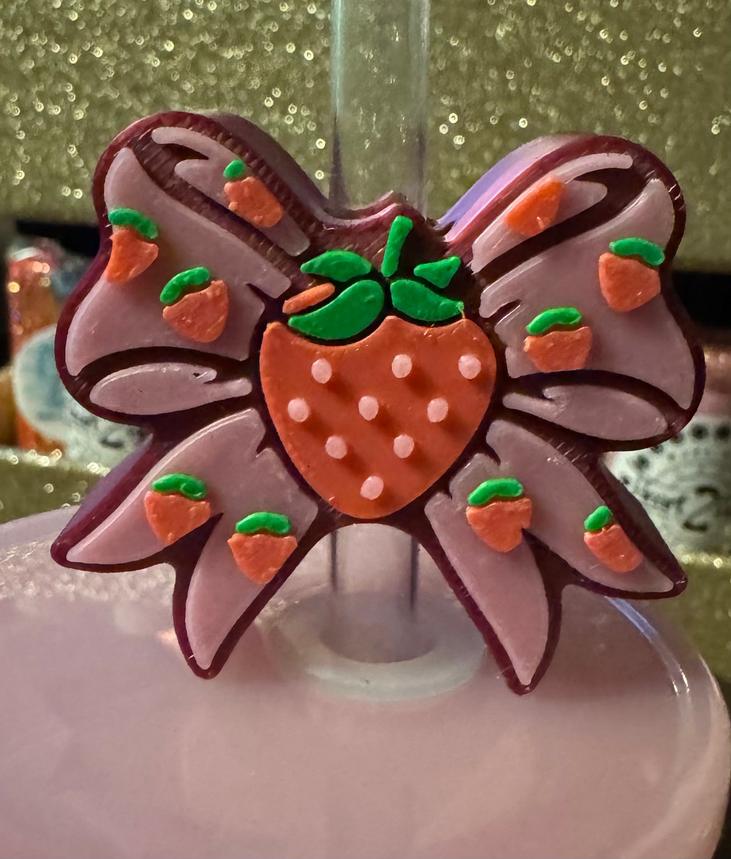 Strawberry Bow